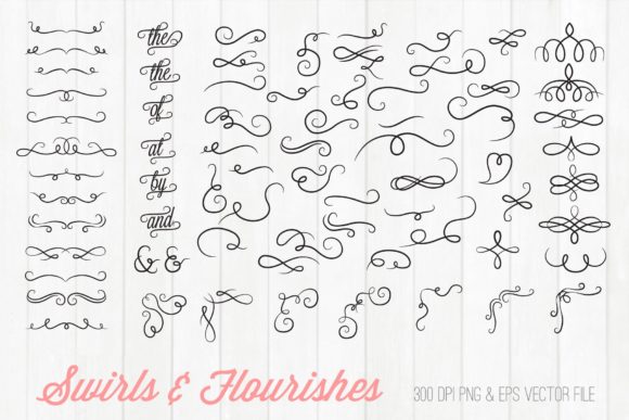 Download Swirls and Flourishes Clipart - Art Collection